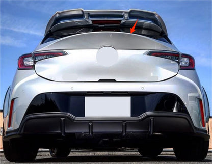Unpainted Rear Middle Spoiler Wing for Toyota Corolla Hatchback (2019-2024)
