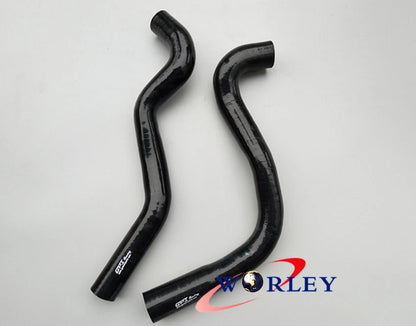BLUE Silicone Radiator Hose for Toyota LandCruiser FZJ80 1FZFE 1992-1998