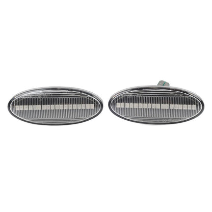 Dynamic Clear LED Side Marker Turn Signal Light for Nissan Qashqai Juke X-Trail