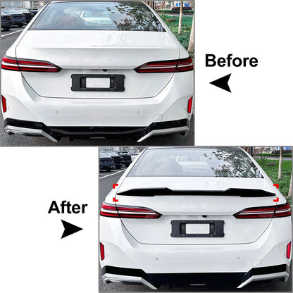 Rear Trunk Spoiler Wing for BMW 5 Series I5 G60 M60 (2024-2025) Black