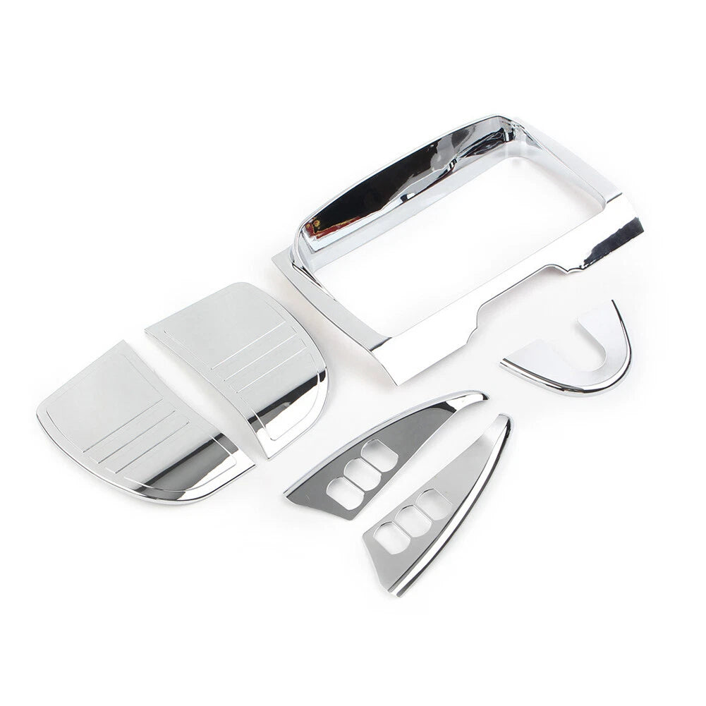 Tri Line Gauge Stereo Accent Set for Harley Touring Electra Street Glide (2014-2022)