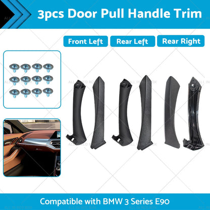 Inner Door Panel Handle Pull Trim Cover for BMW E90 3 Series (2007-2013)