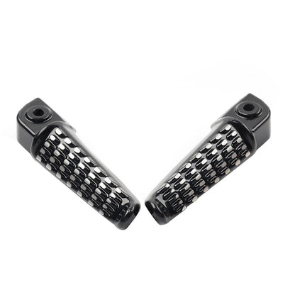 Front Foot Pegs Footrests for Kawasaki Z750R Z800 Ninja 650R ZX-10R ZX-6R