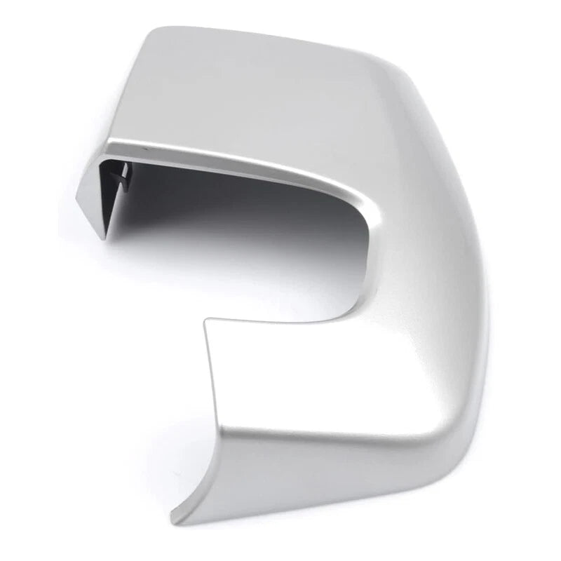 Silver Left Rear View Mirror Cover for Ford Transit Custom (2012-2023)
