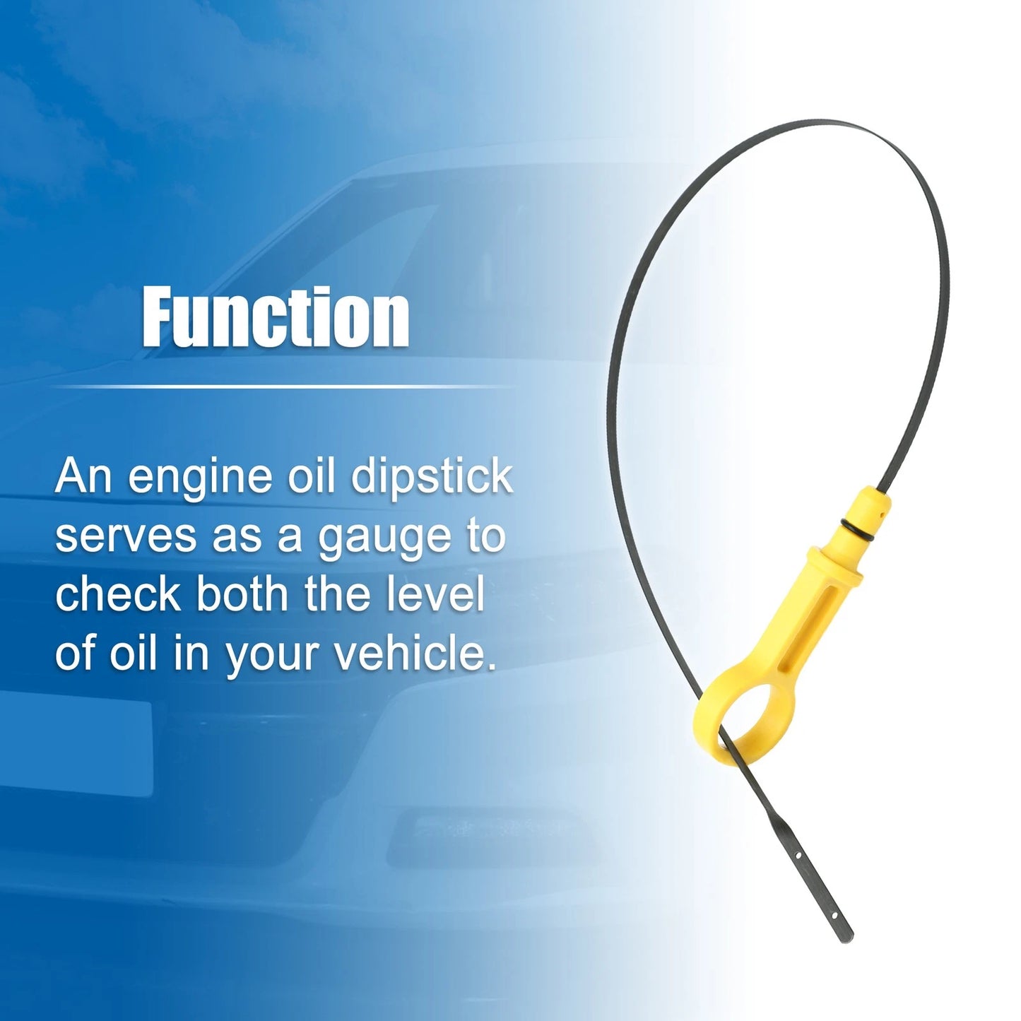 Engine Oil Dipstick for Ford F-150 Lariat XL (2015-2023)