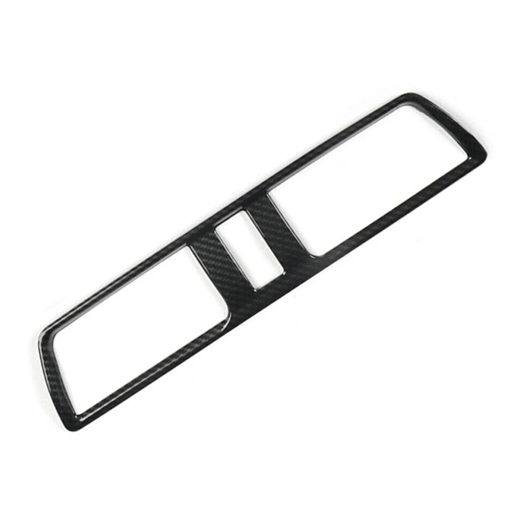 Carbon Fiber Style Middle Air Outlet Trim Cover for Mazda 3 Axela (2014–2019)