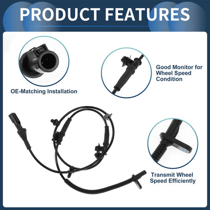 ABS Wheel Speed Sensor for Ford Edge (2007-2012) Front Right