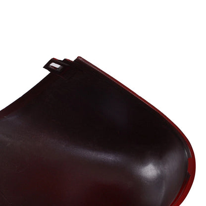 Red LH+RH Door Side Rearview Mirror Cover Caps for 2011-2017 Ford Fiesta