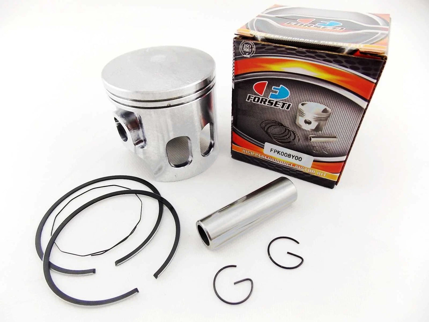 0.5mm O/S Piston Kit with 66.5mm Rings & Pins for Yamaha AG175 (74-79)