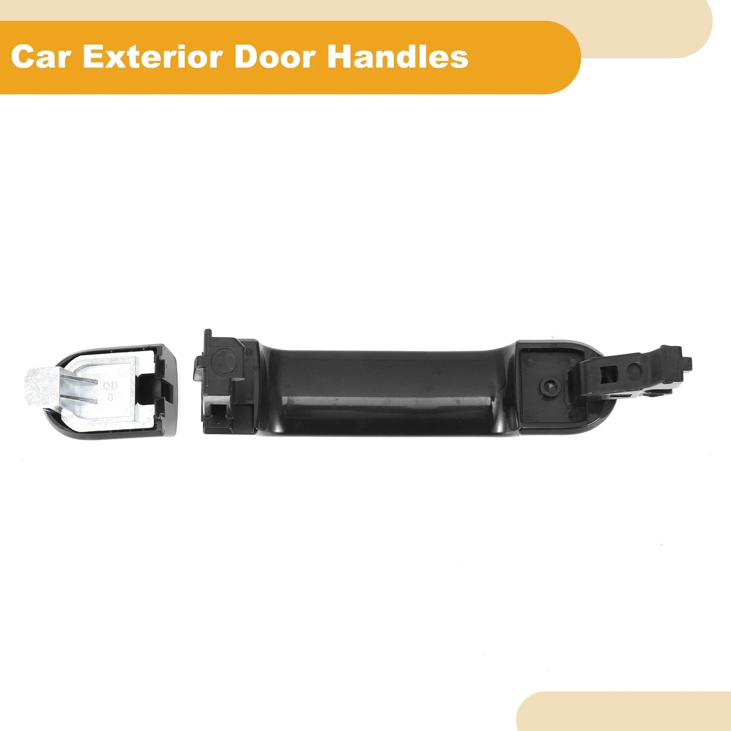 Black Exterior Door Handle for Nissan Versa (2007-2012)