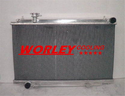 Aluminum Radiator & Fan for Nissan Fairlady 350Z Z33 (2003-2006)