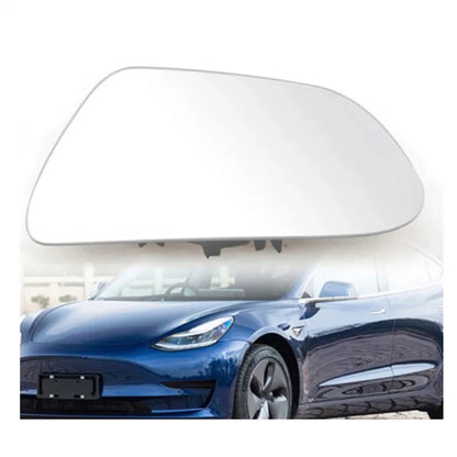 Heated Right Side Mirror Glass with Backing for Tesla Model 3 (2017-2021)