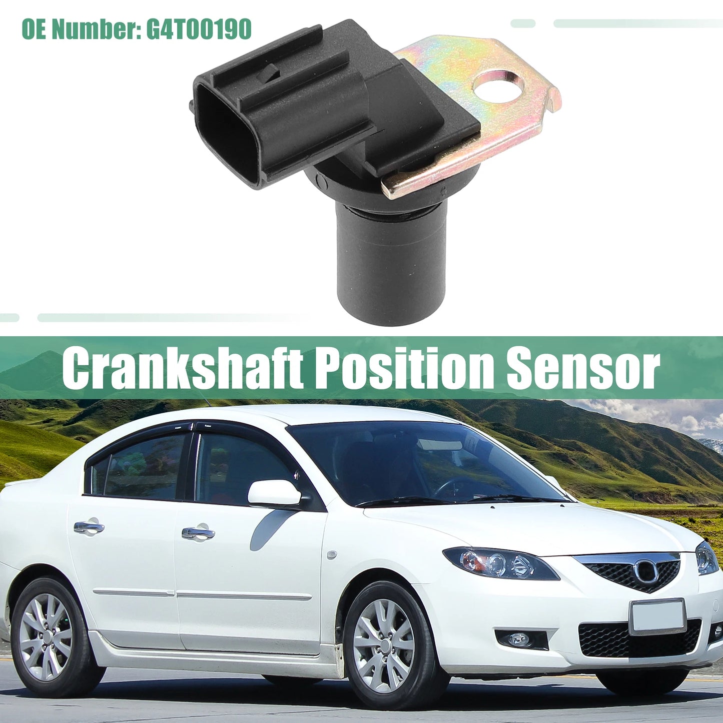 Crankshaft Position Sensor for Mazda 3, 6 (2004-2010, 2003-2010)