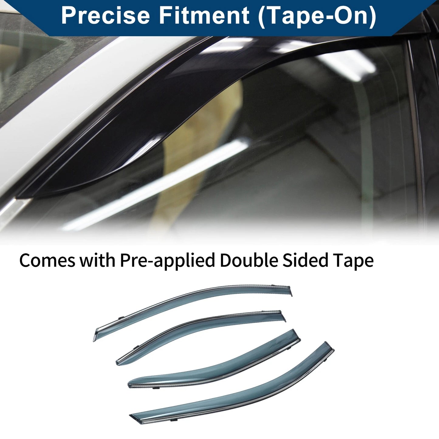 Window Deflectors for Toyota Corolla Sedan (2020-2024)