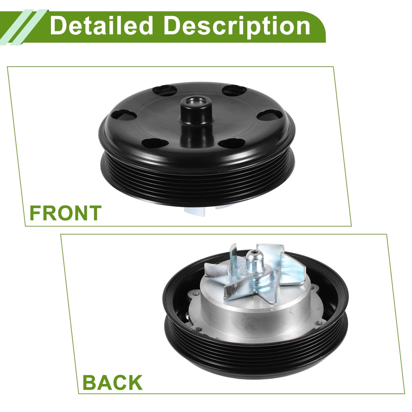 Water Pump for Chevrolet Silverado 1500 Engine Cooling Water Pump