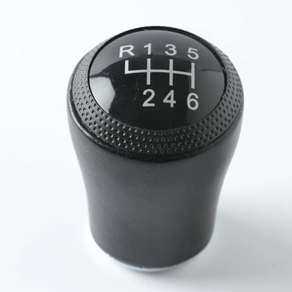 Shift Knob Black PU Leather for Audi A4 B5 C5 (1994–2005)