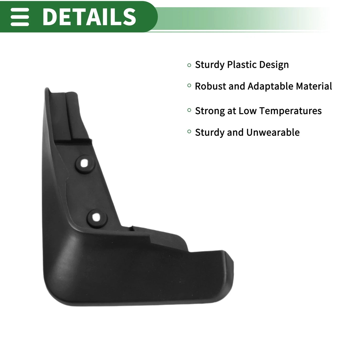 Mud Flaps Splash Guard for Chevrolet Cruze (Hatchback 2017-2019)
