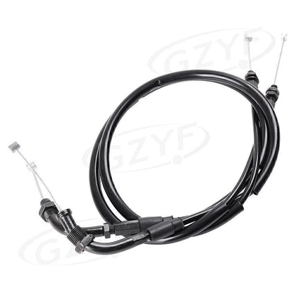 Throttle Cables for Honda CBR1000RR 2008-2011 - Black Motorcycle Accelerator Lines