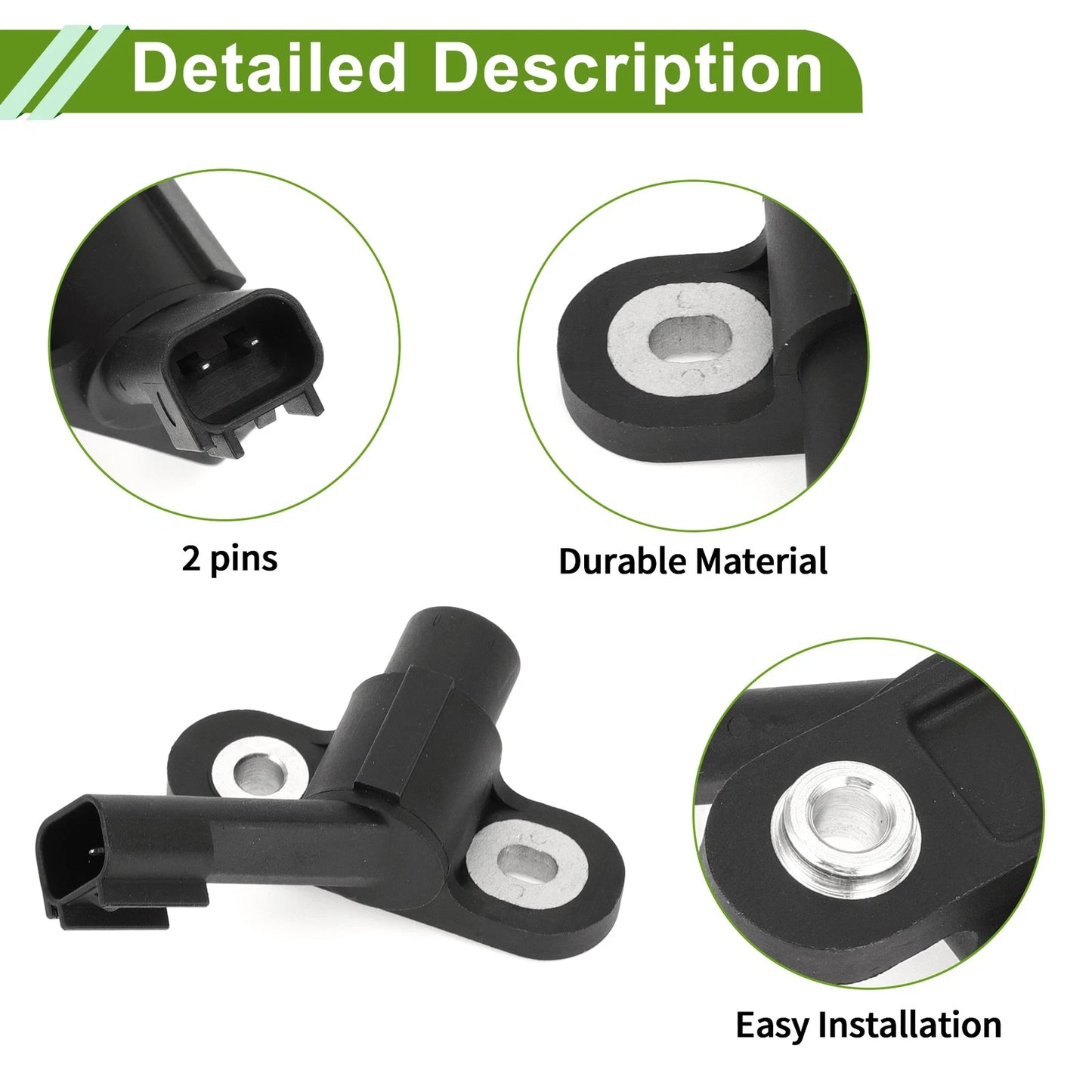 Crankshaft Position Sensor for Ford Aerostar V6 (1996-1997) 1 x Sensor