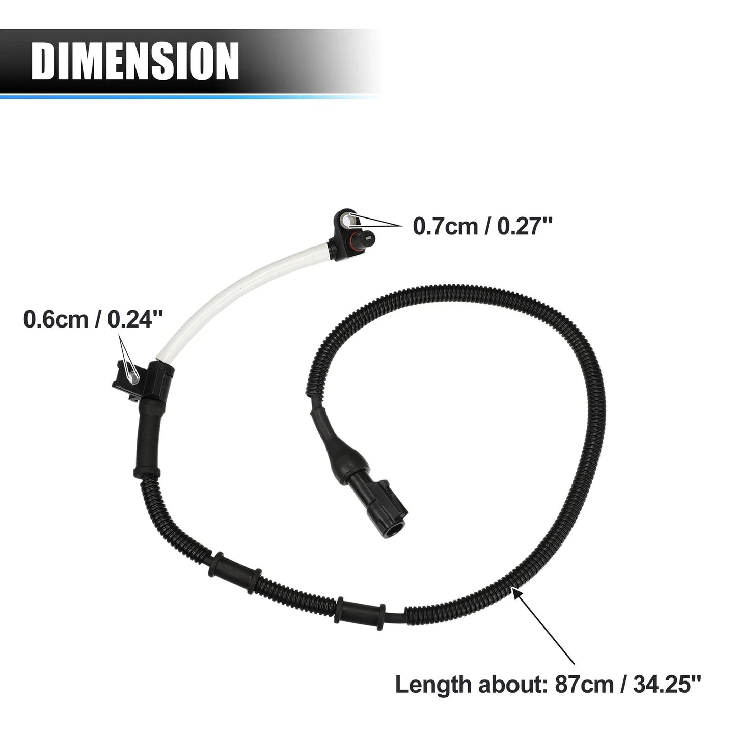 2 x Front Left Right ABS Wheel Speed Sensors for Ford F150 (2004-2023)