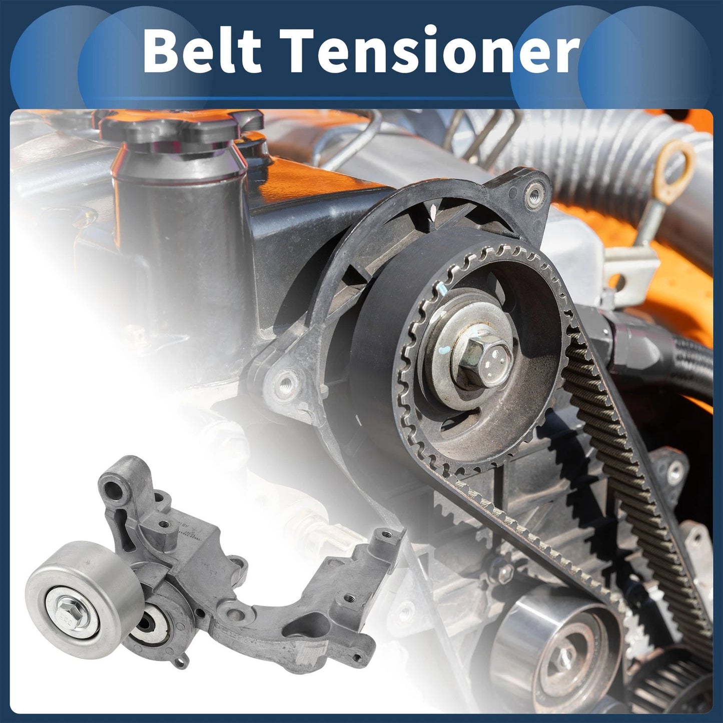 Belt Tensioner / 1 Pc / Metal for Toyota Tacoma (2004–2015)
