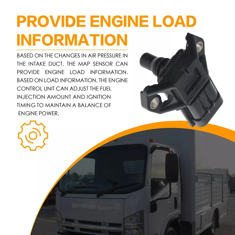 MAP Sensor for Isuzu NPR NQR Chevrolet W5500 W4500 (2004-2008)