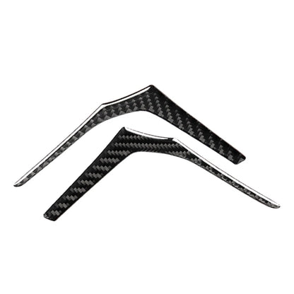 Black Steering Wheel Strip Cover Trim for BMW 3 5 6 Series X3 X4 X5 (2018-2023)
