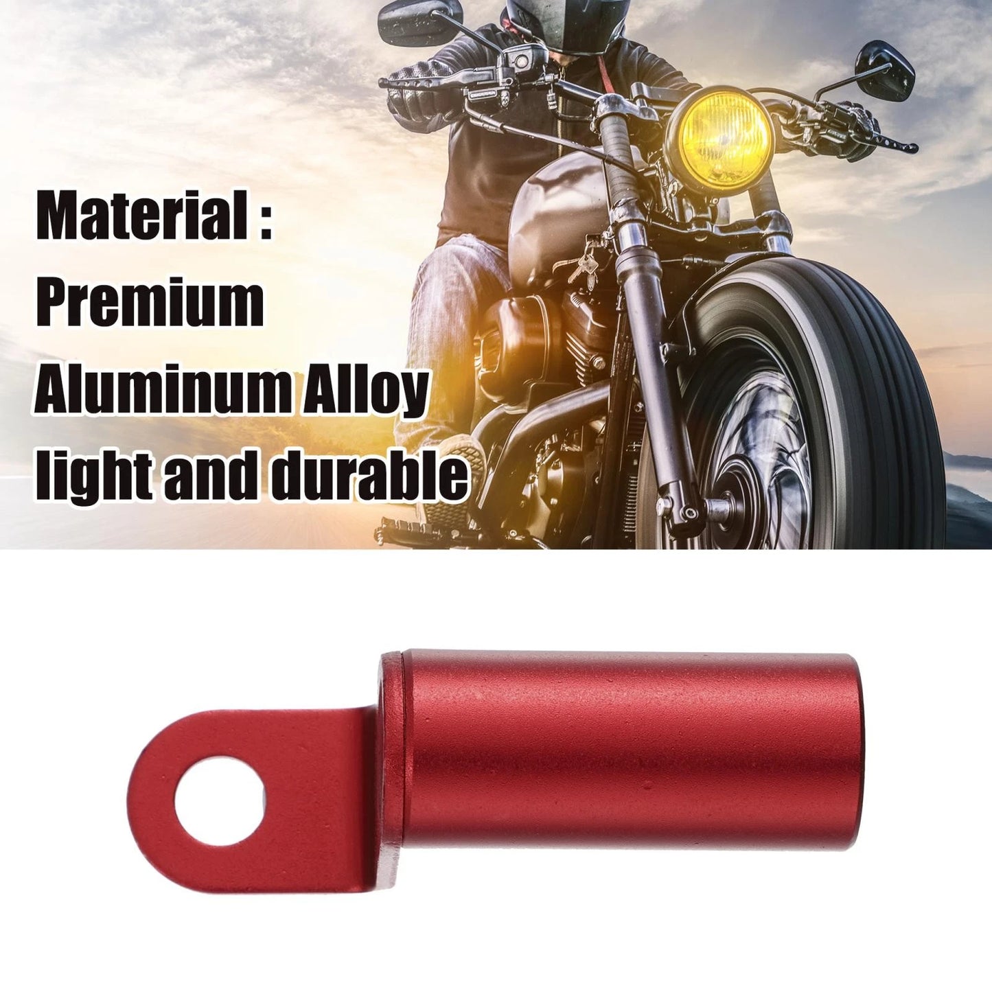 Rearview Mirror Handlebar Extender Holder 10mm for Motorcycle
