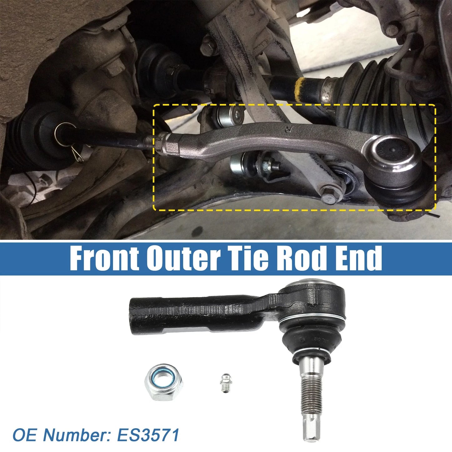 Front Outer Tie Rod End Links for Chrysler 300 (2005-2010)