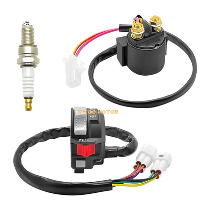 Handlebar Switch & Starter Solenoid Relay for Yamaha Warrior 350 (2002–2003)