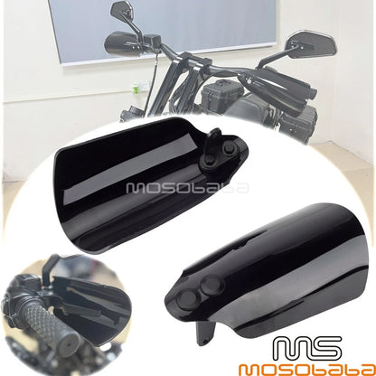 Hand Guards Wind Deflector Shield for Harley Dyna Street Bob FXDB (2006-2017)
