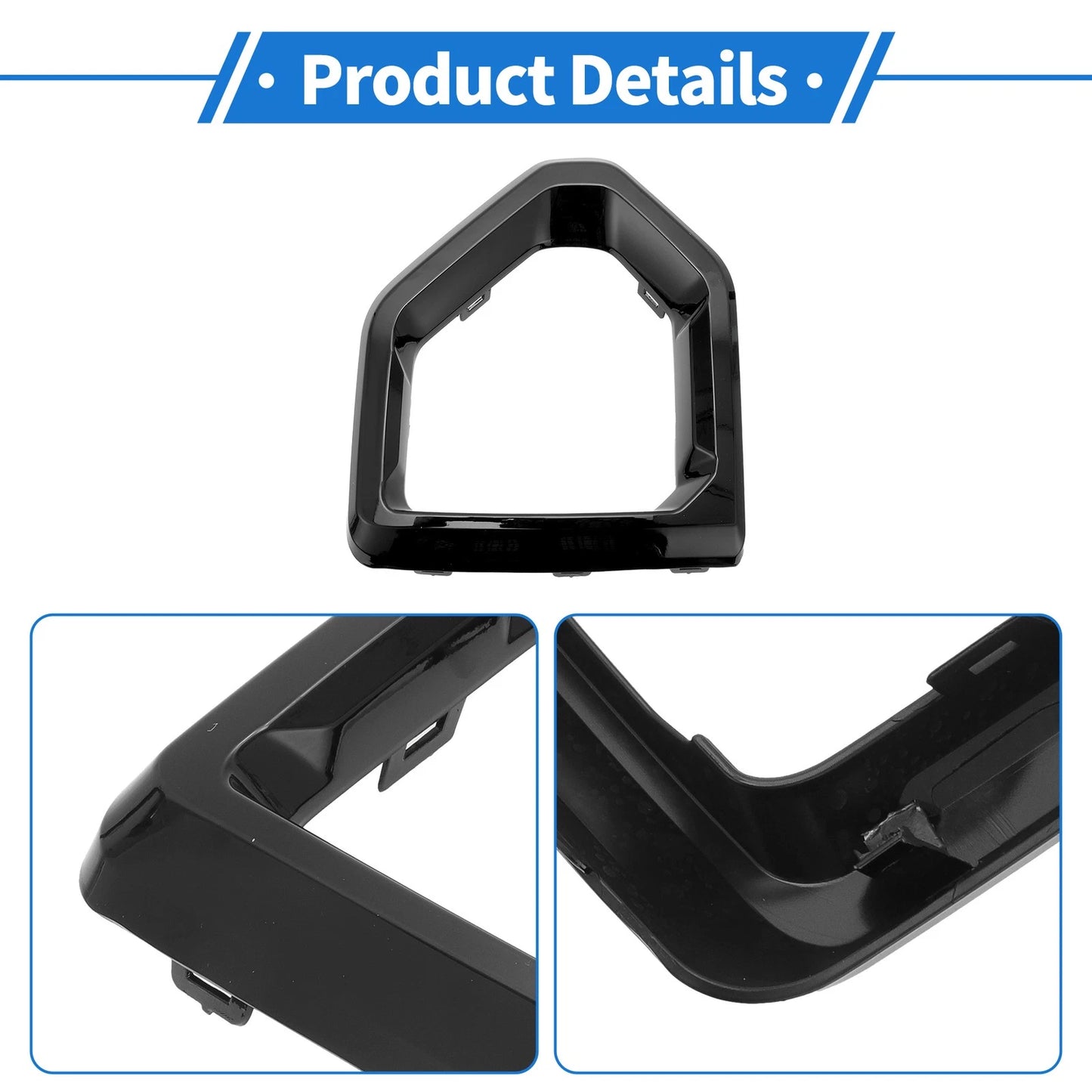 1 Pcs Front Right Fog Light Grill for GMC Sierra 1500 (2019-2021)