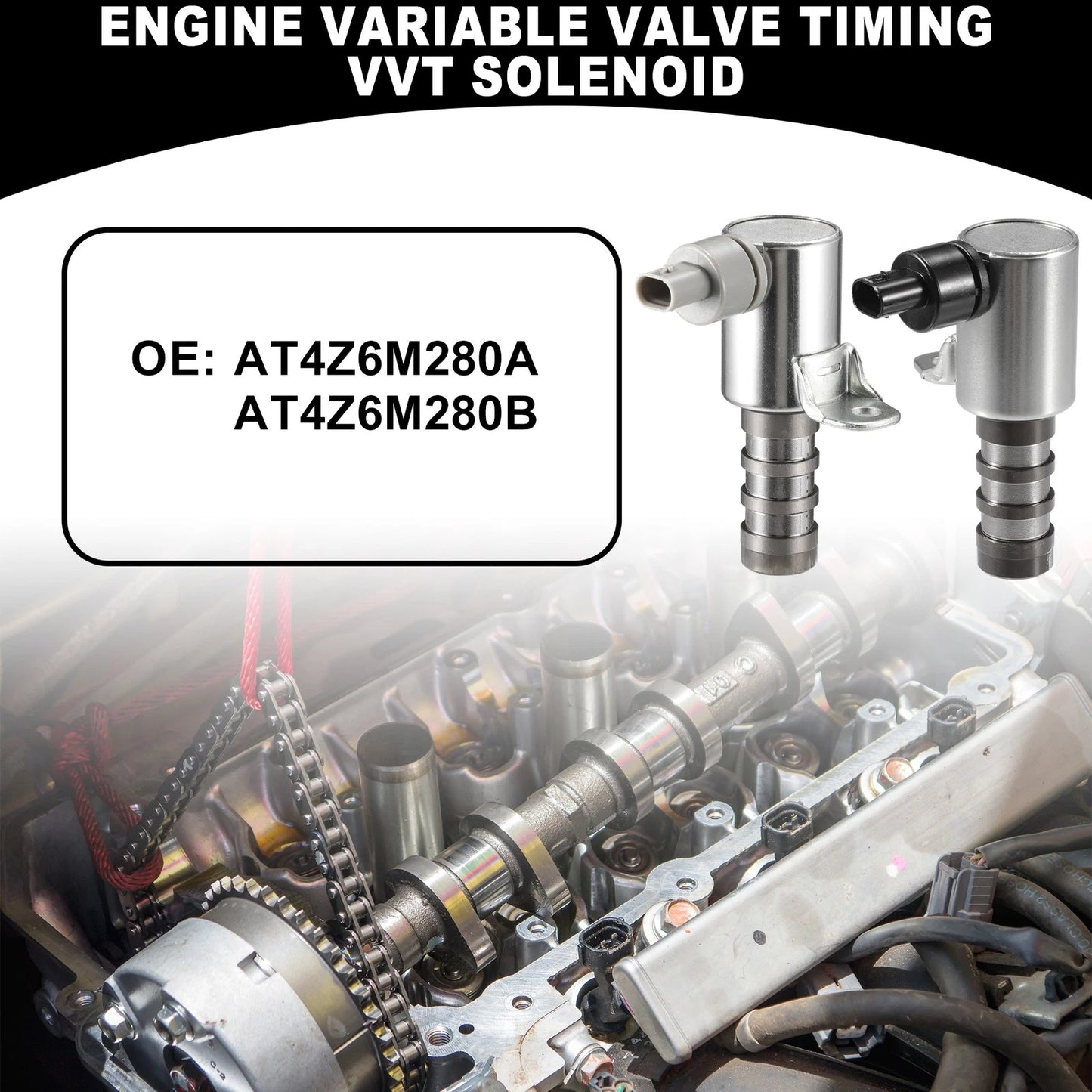 2 x Variable Valve Timing VVT Solenoids for Ford F150 (2011-2017)