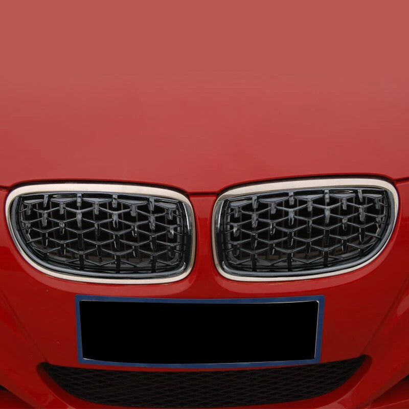 Front Kidney Dual Slat Grille for BMW 3 Series E90 E91 (2005-2008)