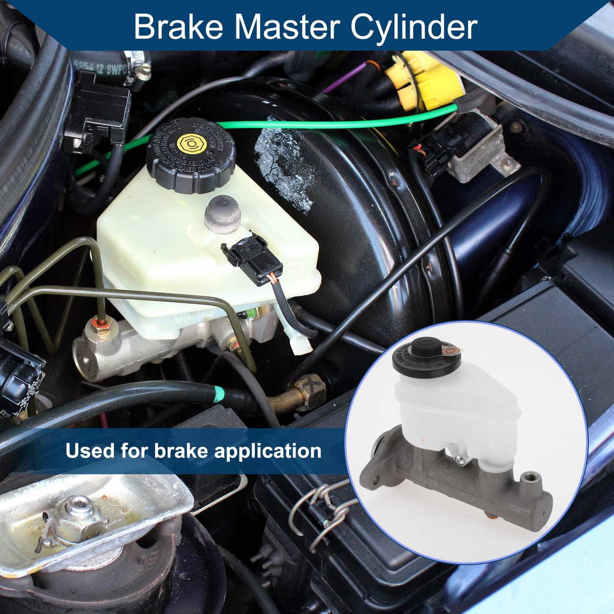 Brake Master Cylinder with Reservoir for Toyota Corolla (1997–2001)