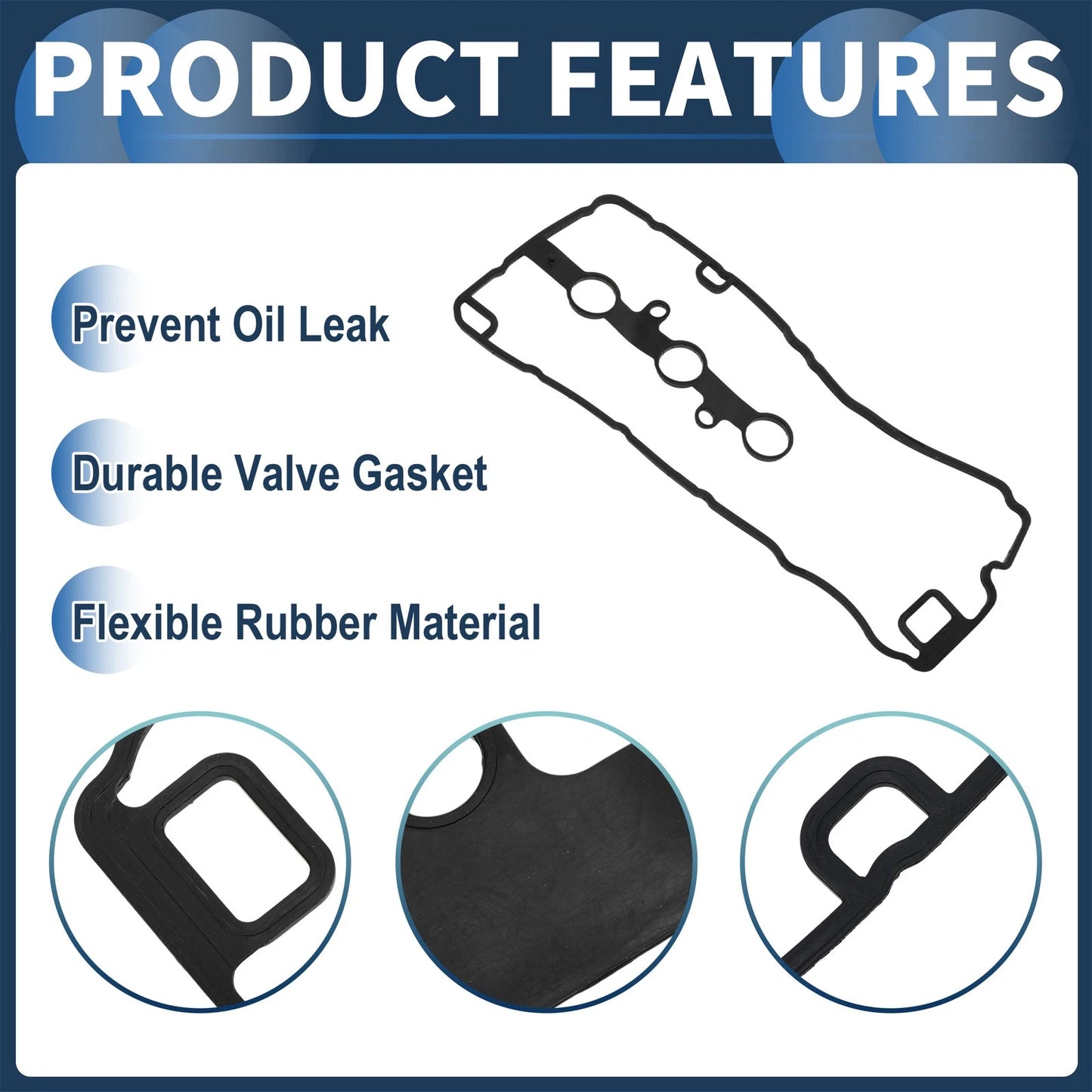 Engine Valve Cover Gasket for Toyota Yaris (2010-2020) 1 Pcs