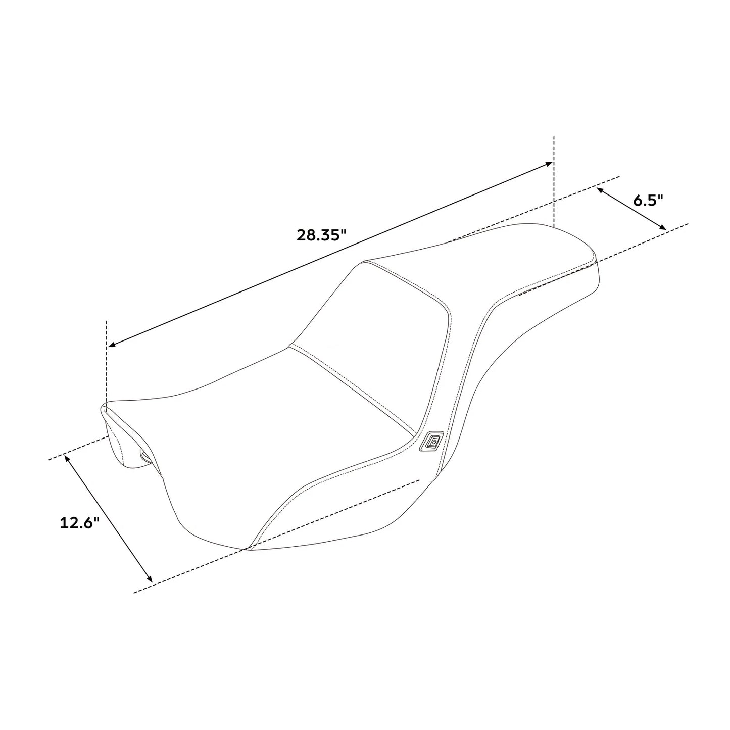 Driver & Passenger Heated Seat for Harley Dyna FXDL (2006-2017)