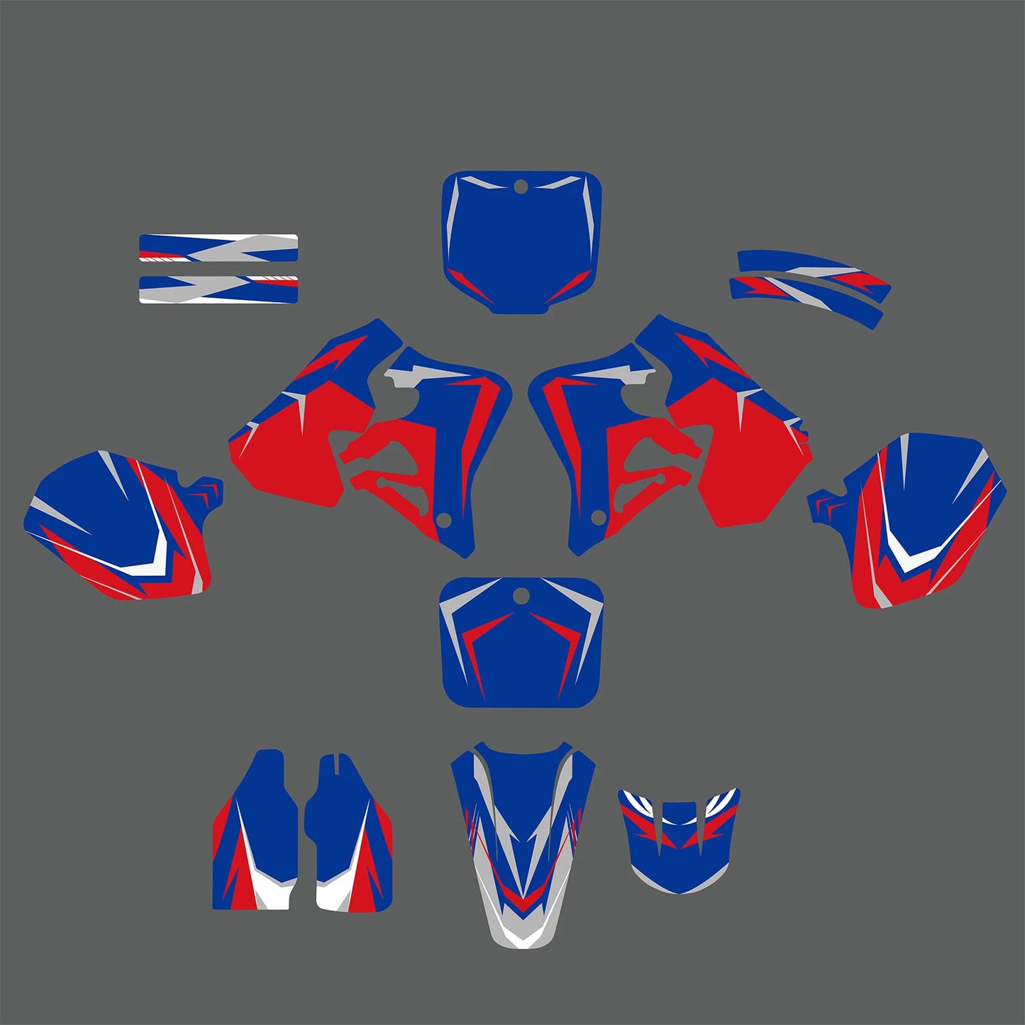 Graphics Decals Stickers Kit for Honda CR 125R (1995-1997)