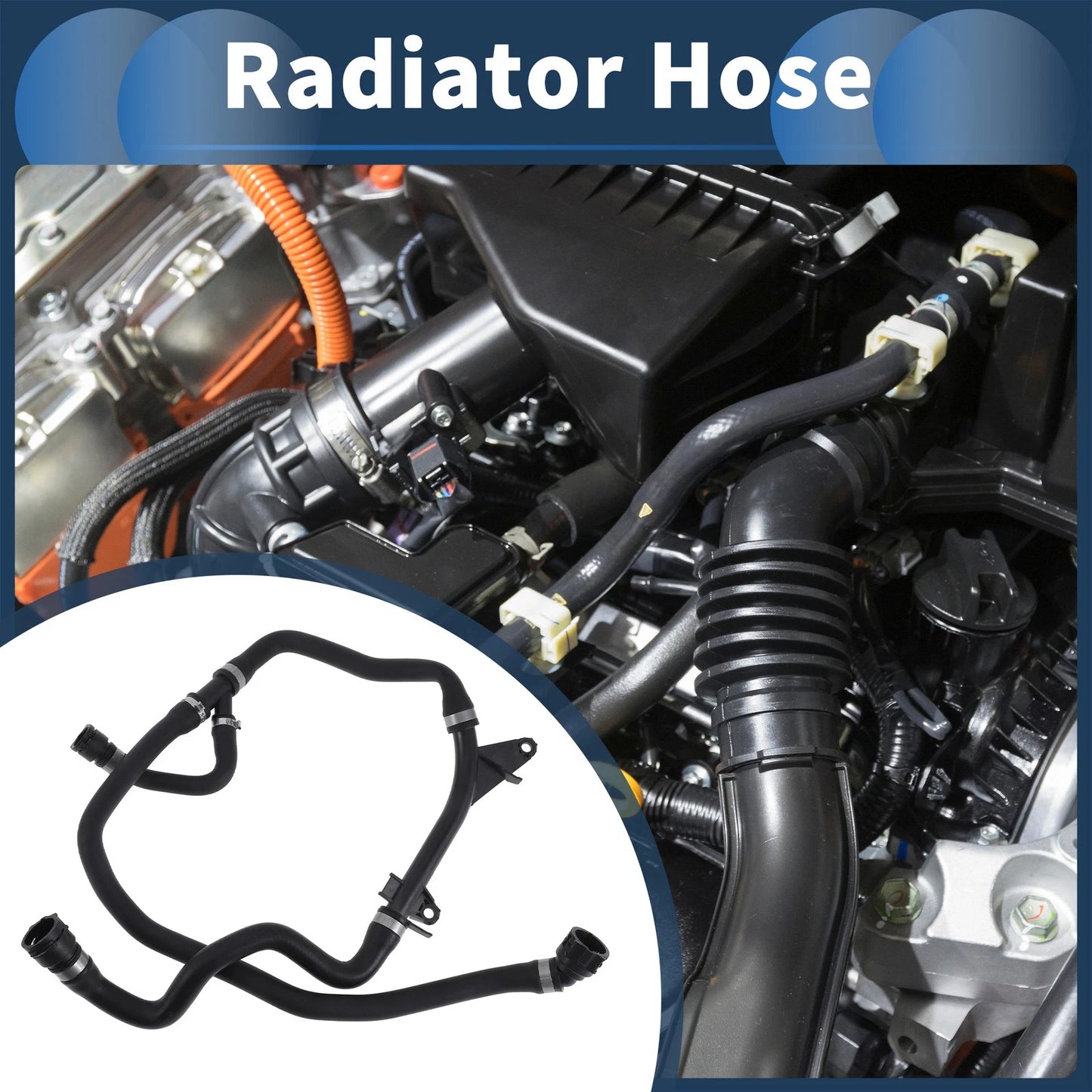 Radiator Hose for BMW 230i xDrive, 430i (2017-2021) - Durable Replacement Parts