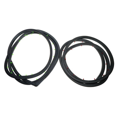Front Door Weatherstrip x2 for Toyota Dyna U20, BU26, U30, BU40, HU40, WU40, WU50
