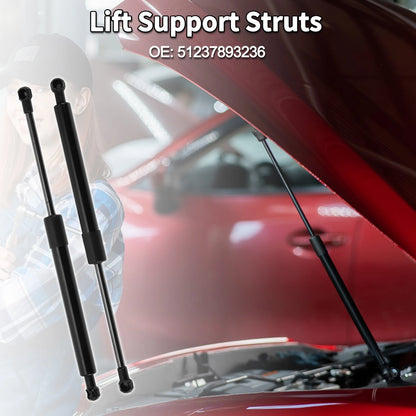 Front Hood Lift Supports Struts for BMW E46 M3 Convertible/Coupe (2000-2006)