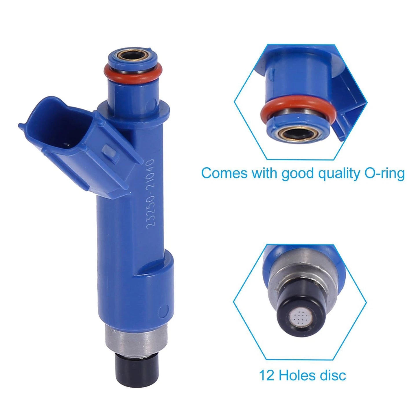 4 x Fuel Injectors for Toyota Yaris 1.5L 2-Door & 4-Door (2006-2012)