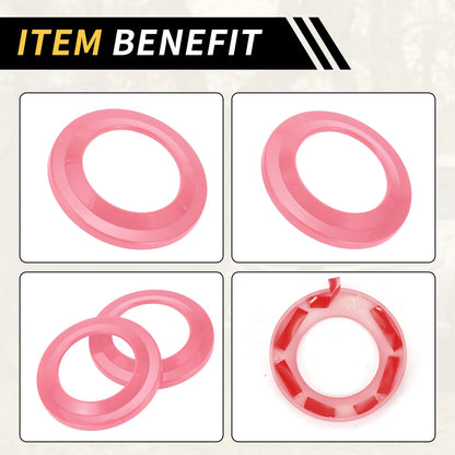 A Pillar Speaker Ring Cover Trim for Jeep Wrangler JK (2007-2014) Pink