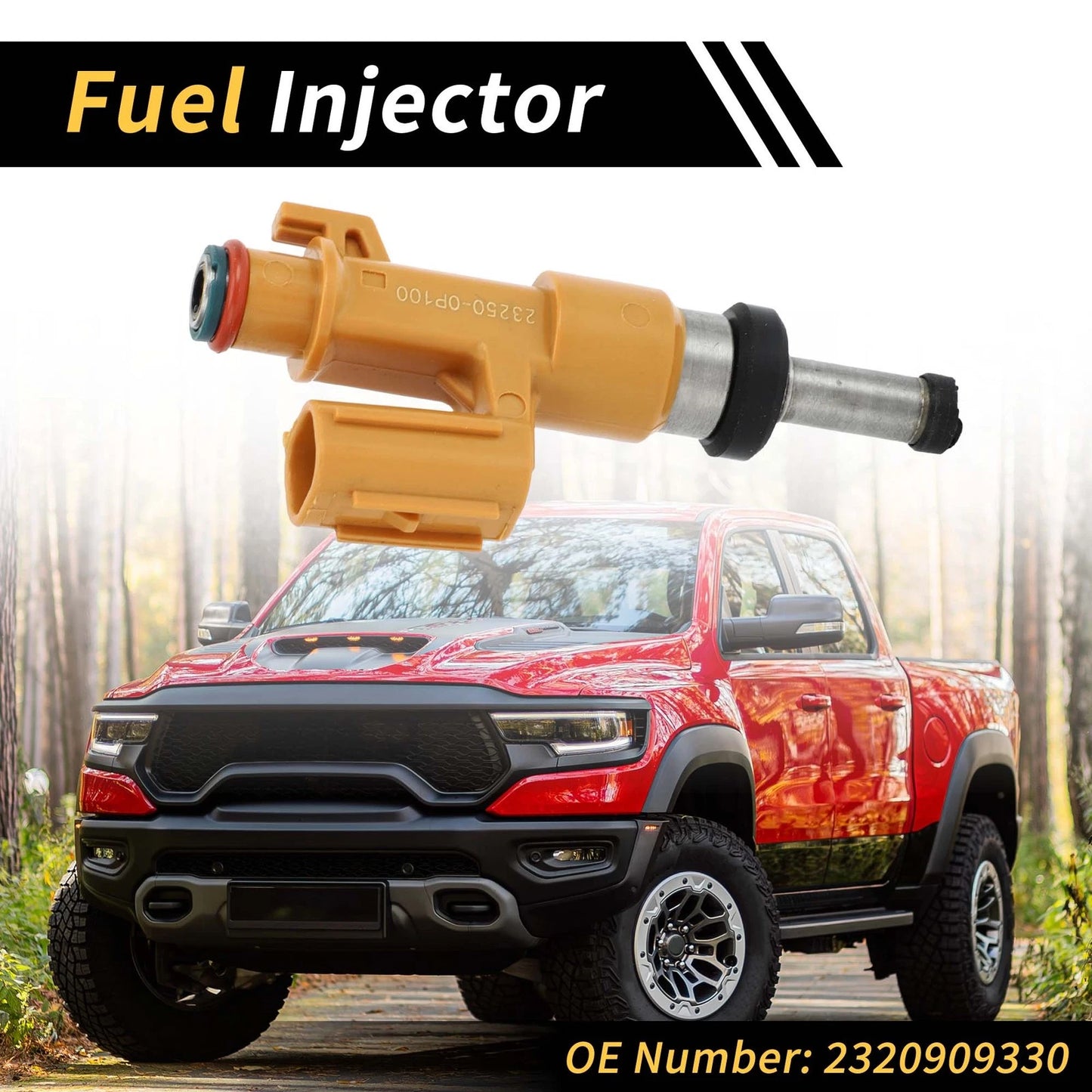 Fuel Injector 1 Pc for Toyota Highlander (2016–2022)