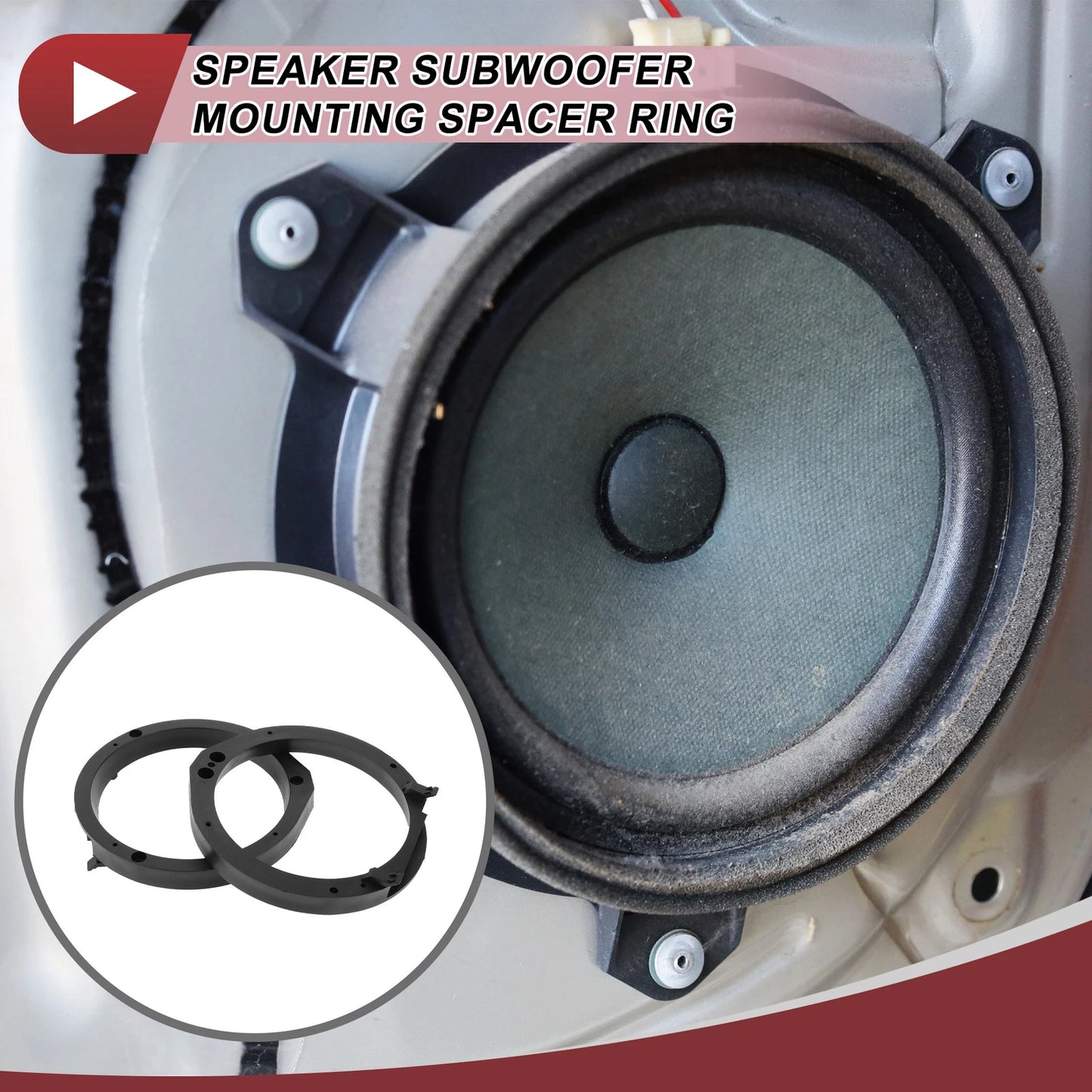 Speaker Spacer Ring Adaptor 6"x9" for Honda Accord (2003-2007) 2 x Pcs