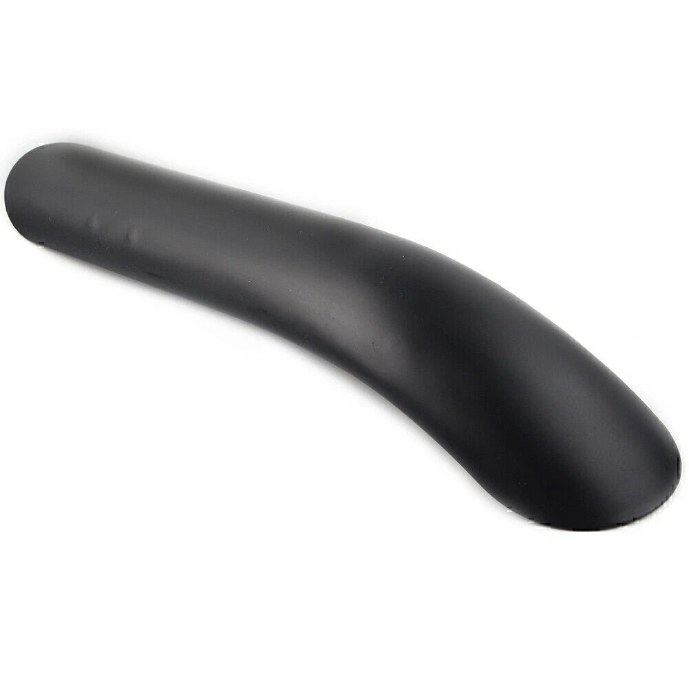 Curved Black Exhaust Muffler Pipe Heat Shield Cover for Harley