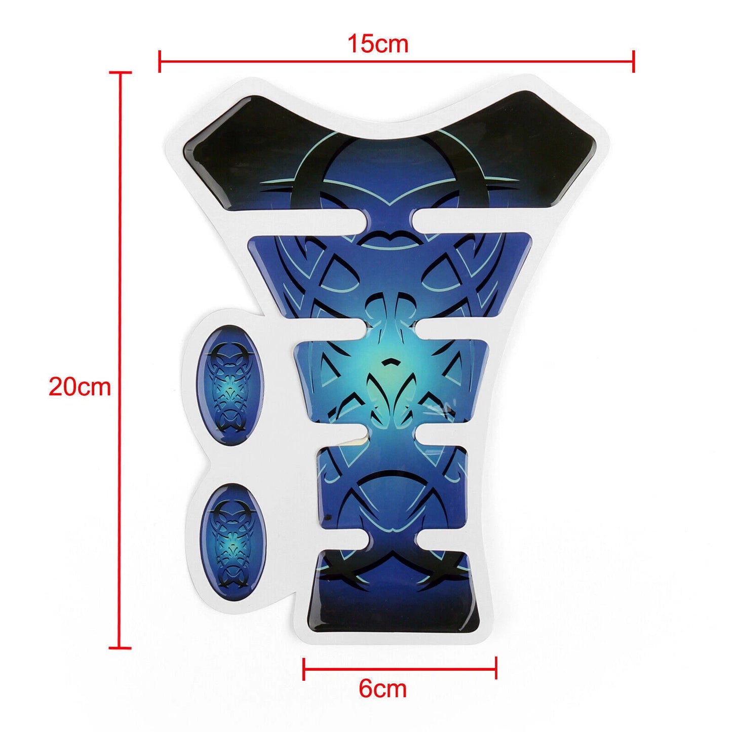 Universal Motorcycle Gas Tank Pad Protection Sticker for Suzuki Yamaha Honda