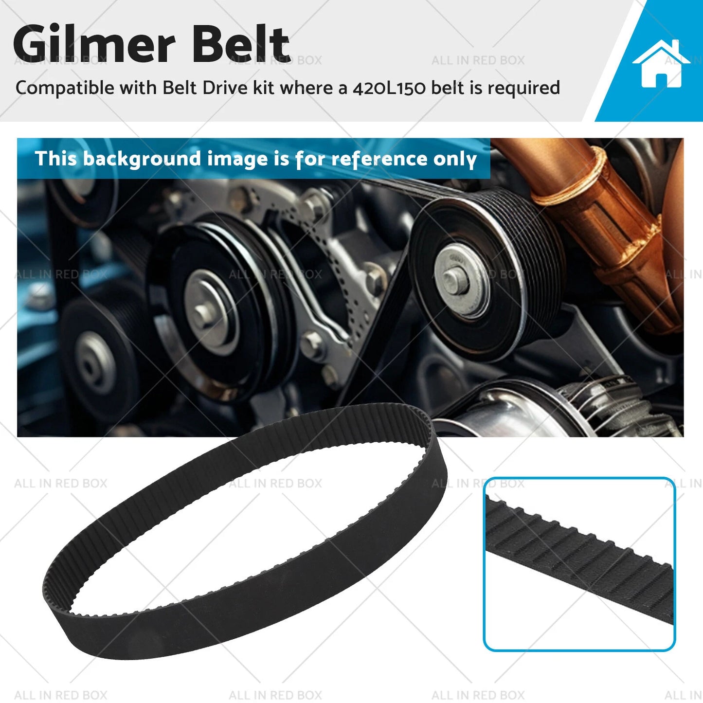 Heavy Duty 42" Gilmer Belt for Accessories (420L150)