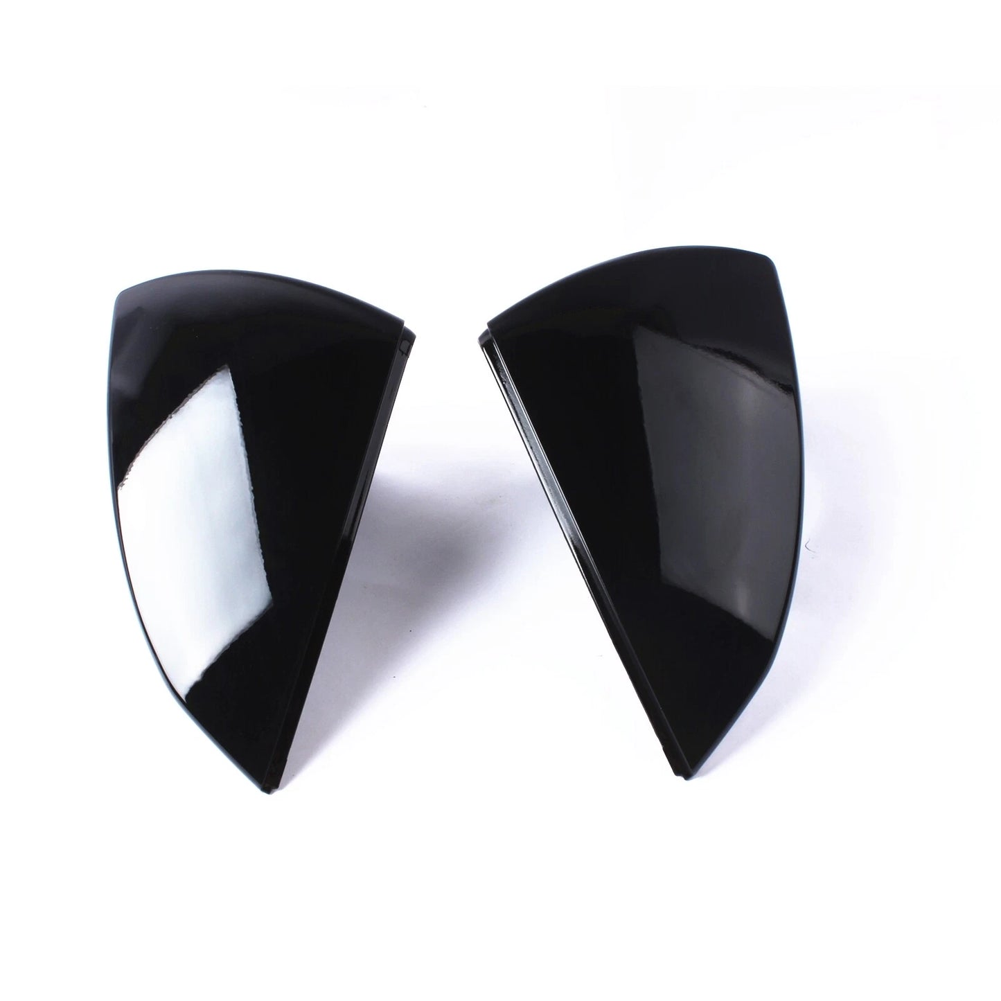Gloss Black Side Mirror Covers for Seat Leon Mk3, Ibiza MK5 (2013-2020)