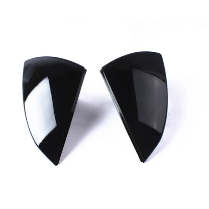 Gloss Black Side Mirror Covers for Seat Leon Mk3, Ibiza MK5 (2013-2020)